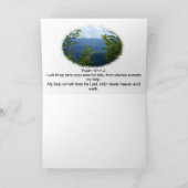 Ik zal mijn ogen opheffen kaart (Binnen)