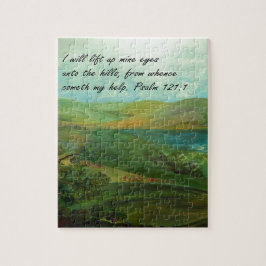 Ik zal mijn ogen optillen legpuzzel