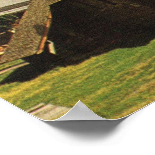 Ik zal mijn ogen optillen naar de heuvels poster (Hoek)