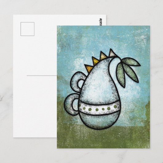 Ik zal mijn Plant Briefkaart niet doden (Voorkant / Achterkant)