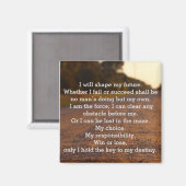 Ik zal mijn toekomstige magneet vormgeven (Voorkant / Achterkant)