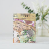 Ik zal mijn weg nooit verlaten ATC Briefkaart (Staand voorkant)