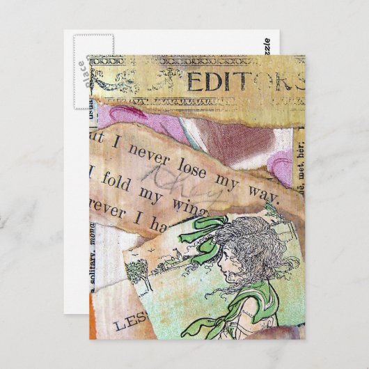 Ik zal mijn weg nooit verlaten ATC Briefkaart (Voorkant / Achterkant)