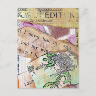 Ik zal mijn weg nooit verlaten ATC Briefkaart