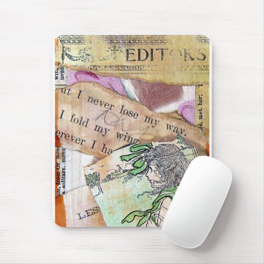 Ik zal mijn weg nooit verlaten ATC Muismat (Met muis)