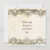 Ik zal m'n bruidsmeisje zijn. kaart (Achterkant)