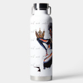 "Ik zal niet bezinken!" - Waterfles (Voorkant)