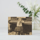 Ik zal niet nog een minuut  Stereoview oefenen Briefkaart (Staand voorkant)