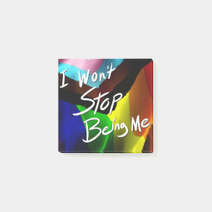 Ik zal niet ophouden mij te zijn post-it® notes