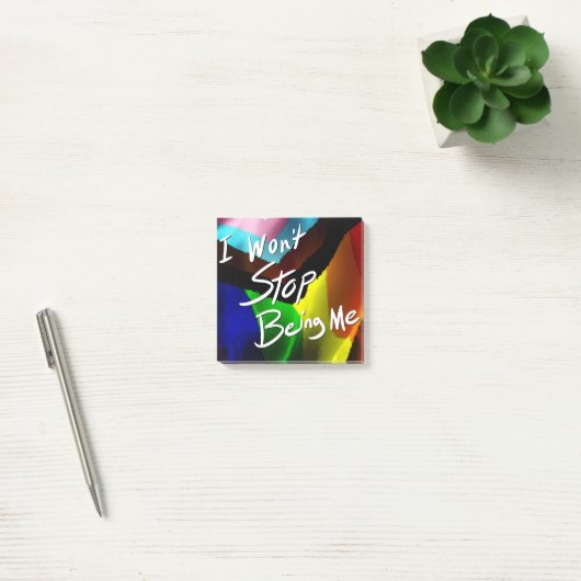 Ik zal niet ophouden mij te zijn post-it® notes (Kantoor)