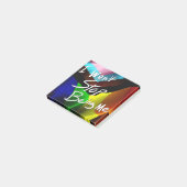 Ik zal niet ophouden mij te zijn post-it® notes (Schuin)