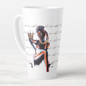 Ik zal niet Settle. -Latte Mok (Linkerhoek)