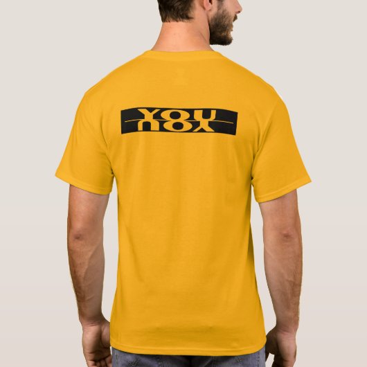 Ik zal niet... t-shirt (Achterkant)