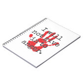 Ik zal niet toegeven aan Inspirerend prijsvragen Notitieboek (Linkerzijde)