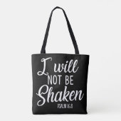 Ik zal niet van mijn Tas geschud worden (Achterkant)