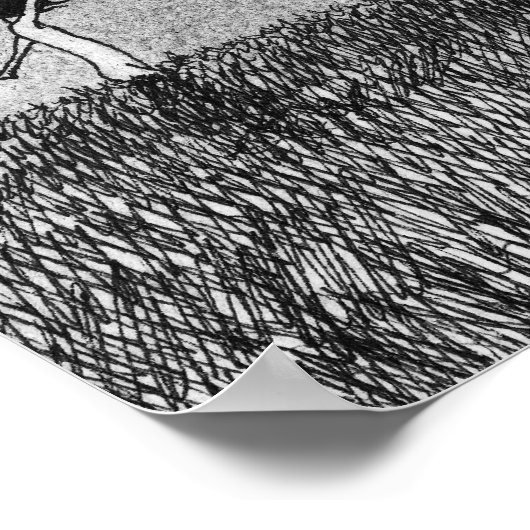 IK ZAL NIET VERPLAATST poster ZIJN (Hoek)