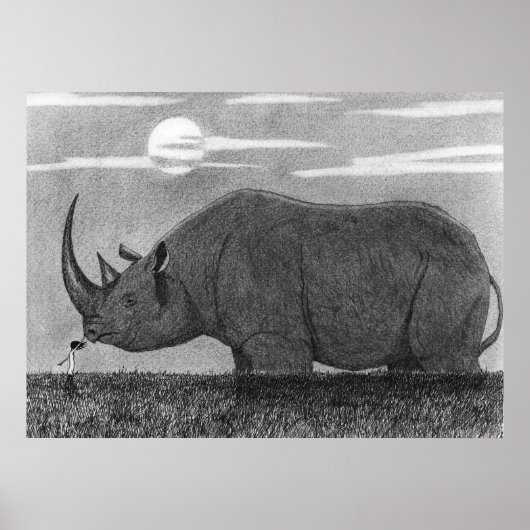 IK ZAL NIET VERPLAATST poster ZIJN (Voorkant)