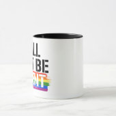 Ik zal niet zwijgen mok (Midden)