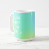 Ik zal nog een beker van inspiratie-kleurrijke Mok (Voorkant links)