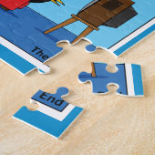 Ik zal nooit Comic slapen Legpuzzel (Zijkant)