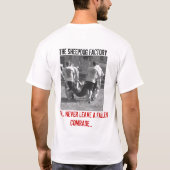 IK ZAL NOOIT EEN FALLEN COMRADE VERLATEN T-SHIRT (Achterkant)