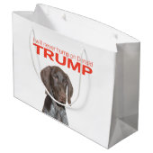 Ik zal nooit met Donald Trump meegaan. Groot Cadeauzakje (Achterkant Gekanteld)