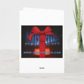 "Ik zal nooit stoppen met van je te houden" orgelk Kaart (Achterkant)