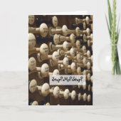 "Ik zal nooit stoppen met van je te houden" orgelk Kaart (Voorkant)