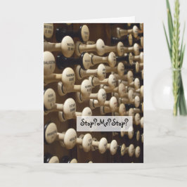 "Ik zal nooit stoppen met van je te houden" Valent Feestdagen Kaart