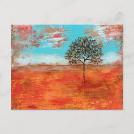 Ik zal ontwerp van het originele schilderen verwer briefkaart