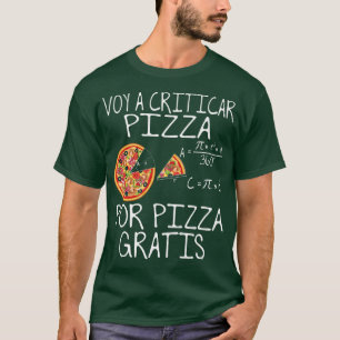 Ik zal Pizza bekritiseren voor Pizza-vrije grappig T-shirt