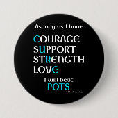 Ik zal...POTS Ronde Button 7,6 Cm (Voorkant)