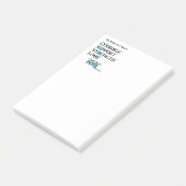 Ik Zal...POTS Verslaan Post-it® Notes (Schuin)