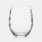 Ik zal prima zijn, heb alleen wat wijn stamploos g wijnglas zonder voet (Links)