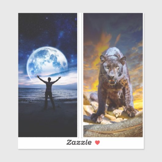 Ik zal professionele boekomslag of ebook cov ontwe sticker (Vel)