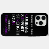 Ik zal slaan...Fibro Case-Mate iPhone Case (Achterkant (horizontaal))