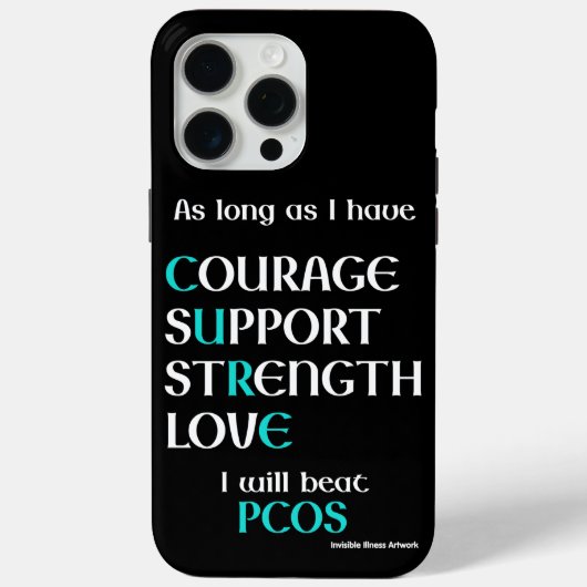 Ik zal slaan...PCOS Case-Mate iPhone Case (Achterkant)
