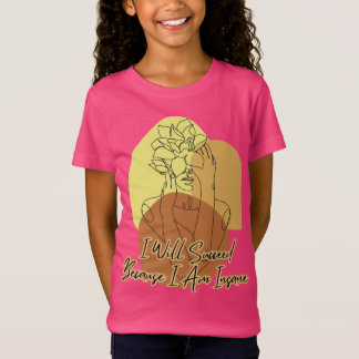 Ik zal slagen omdat ik gek is Boho lijngrafiek T-shirt