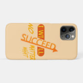 Ik zal slagen, wat er ook gebeurt Case-Mate iPhone case (Achterkant (horizontaal))
