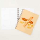 Ik zal slagen, wat er ook gebeurt planner (Display)
