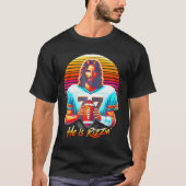 Ik zal terug zijn Jezus Grappige Kerk Jezus Christ T-shirt (Voorkant)