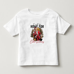 Ik zal thuis zijn met Kerstmis Trump Inauguratie D Kinder Shirts