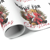 Ik zal thuis zijn voor de inauguratiedag van Trump Cadeaupapier (Rol Hoek)