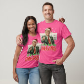 Ik zal thuis zijn voor de kerstman t-shirt (Unisex)