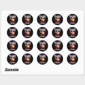 Ik zal thuis zijn voor Kerstmis2 Ronde Sticker (Vel)