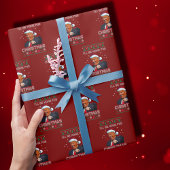 Ik zal thuis zijn voor Kerstmis Cadeaupapier