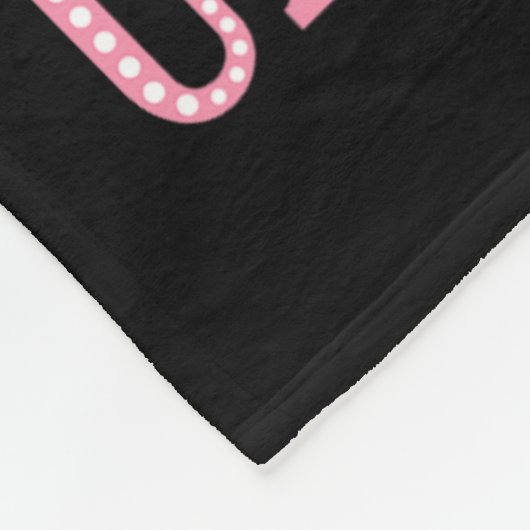 Ik zal thuis zijn voor Kerstmis Santa Funny Trump  Fleece Deken (Hoek)