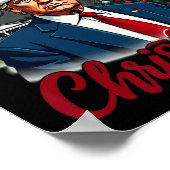 Ik zal thuis zijn voor Kerstmis Witte Huis Trump D Poster (Hoek)