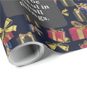 Ik zal trouw blijven aan de kleine dingen. cadeaupapier (Rol Hoek)