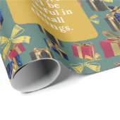 Ik zal trouw blijven aan de kleine dingen. cadeaupapier (Rol Hoek)